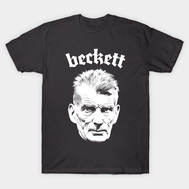 Samuel Beckett - Irish Poetry/Playwright Gift T-Shirt by feck!